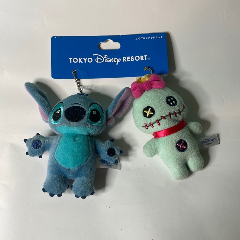 Tokyo Disney stitch badges